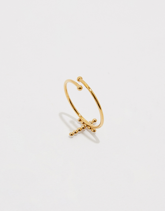 TALLY WEiJL, Kreuzring mit Strass for Women