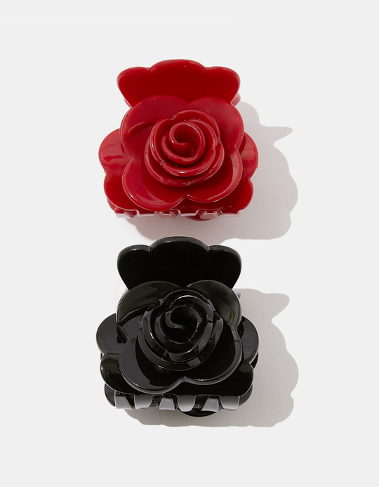 TALLY WEiJL, Set of 2 Flowers Hair Clips for Women