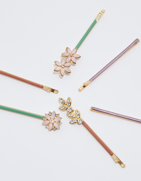 TALLY WEiJL, Pack of 6 Hair Pins for Women