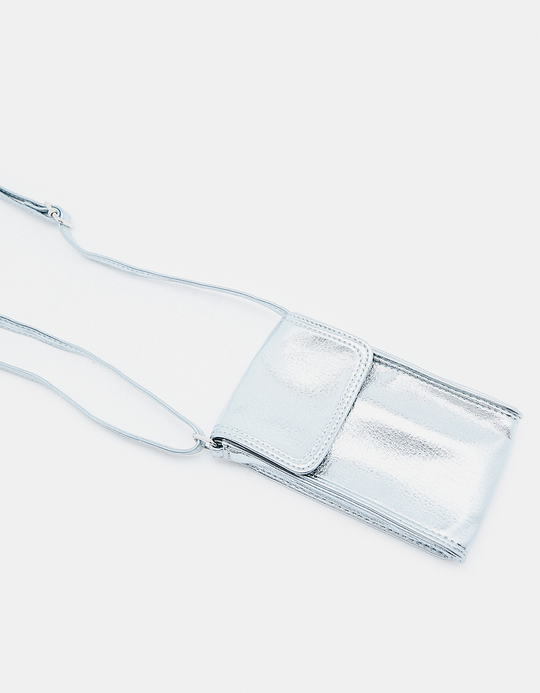 TALLY WEiJL, Silver Phone Pouch for Women