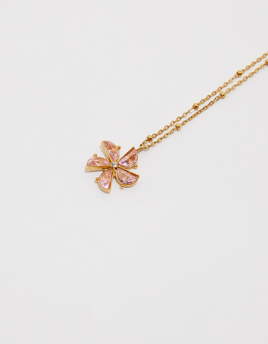 TALLY WEiJL, Golden Necklace with Pendant for Women