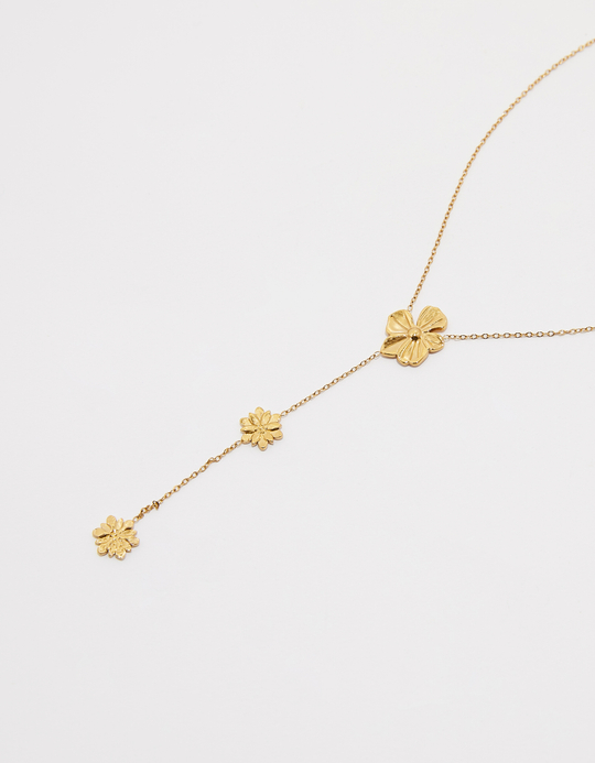 TALLY WEiJL, Golden Necklace with Pendants for Women