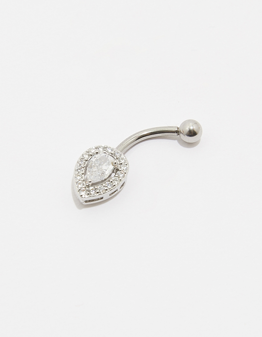 TALLY WEiJL, Teardrop Piercing with Strass for Women
