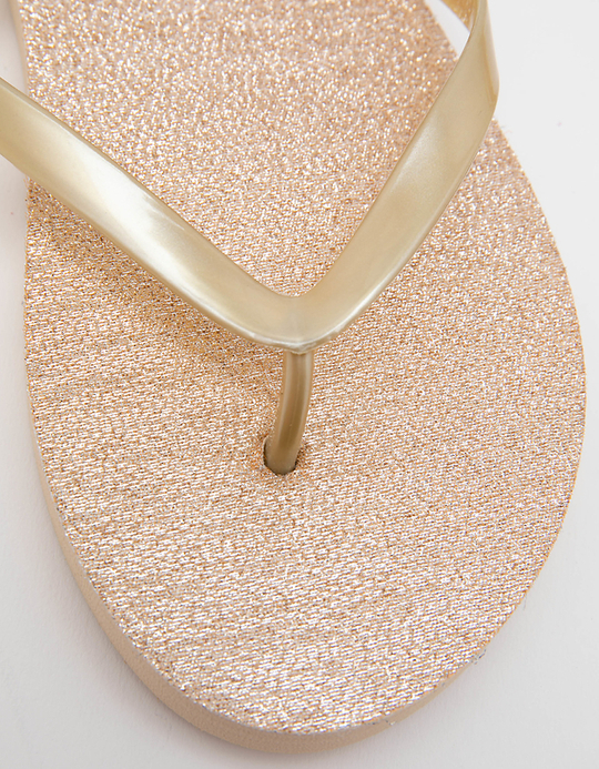 TALLY WEiJL, Tongs Dorées for Women