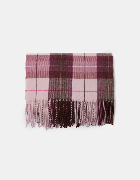 TALLY WEiJL, Pink Checked Scarf for Women
