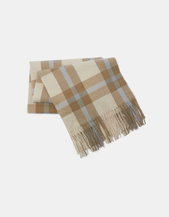 TALLY WEiJL, Sciarpa Beige a Quadri for Women