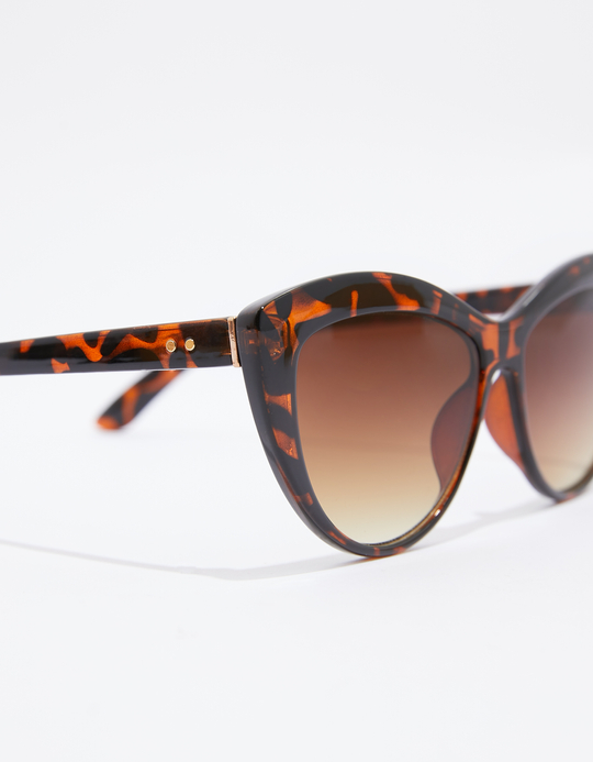 TALLY WEiJL, Braune Cat-Eye-Sonnenbrille for Women