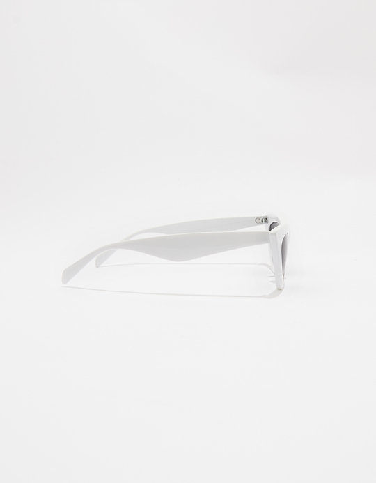 TALLY WEiJL, Weisse Cat-Eye-Sonnenbrille for Women