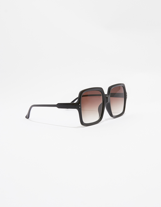 TALLY WEiJL, Grandes Lunettes de Soleil Noires for Women