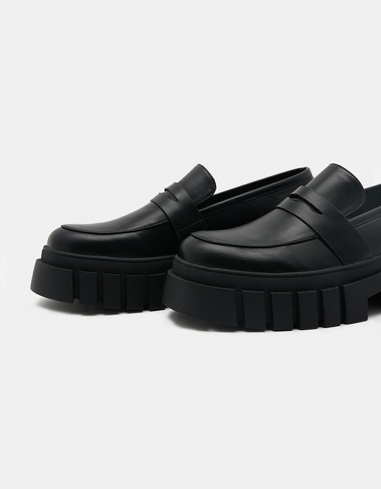 TALLY WEiJL, Schwarze Plateau-Schuhe for Women