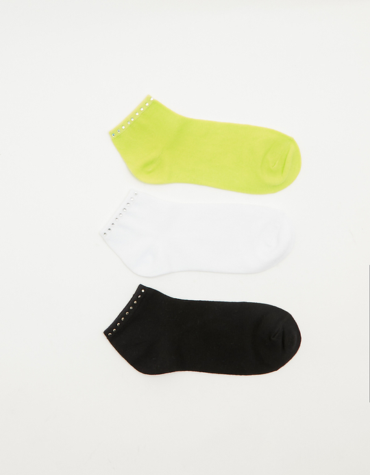 TALLY WEiJL, Lot de 3 Paires de Chaussettes for Women