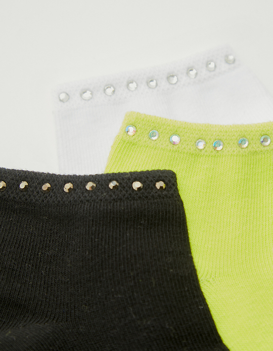 TALLY WEiJL, Lot de 3 Paires de Chaussettes for Women