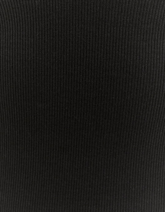 TALLY WEiJL, Black V-Neck Bodysuit for Women