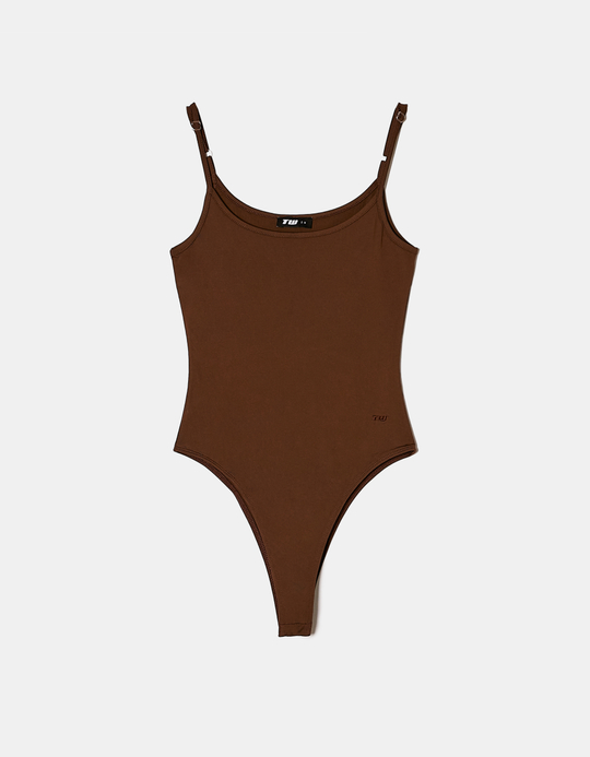 TALLY WEiJL, Κορμάκι Basic Καφέ for Women