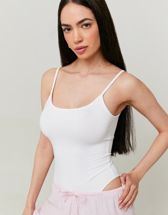 TALLY WEiJL, Weisser Basic-Body for Women