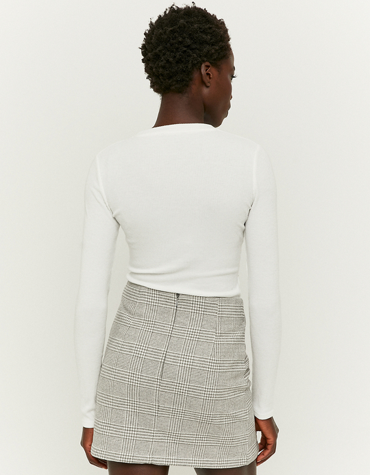 TALLY WEiJL, Weißer Basic Body mit Rundhalsausschnitt for Women