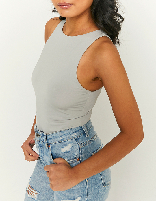 TALLY WEiJL, Basic Halter Bodysuit for Women