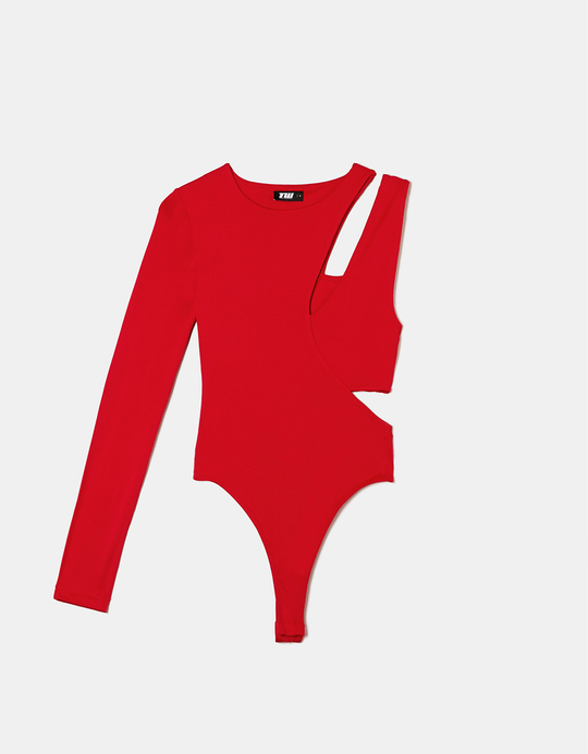 TALLY WEiJL, Cut Out Bodysuit for Women