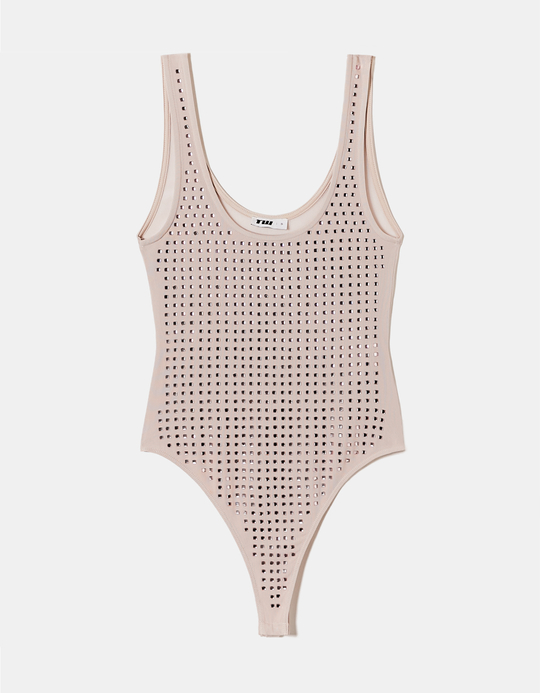 TALLY WEiJL, Mesh Body mit Strass-Detail for Women