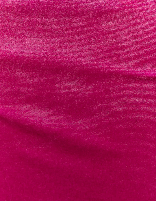 TALLY WEiJL, Pinker Cut Out Body aus Samt for Women