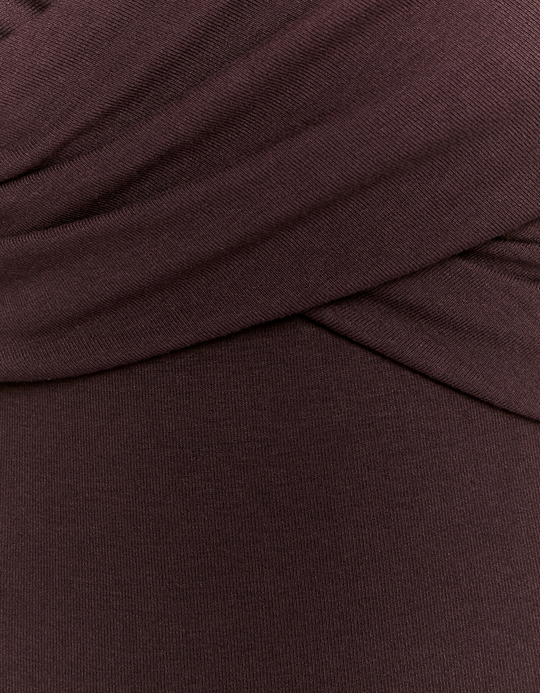 TALLY WEiJL, Brown Off Shoulders Body for Women