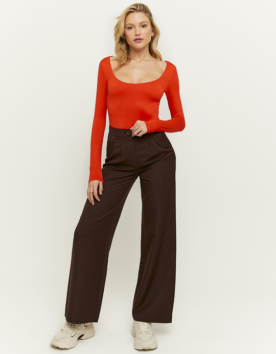 TALLY WEiJL, Schwarzer Langärmliger Body for Women