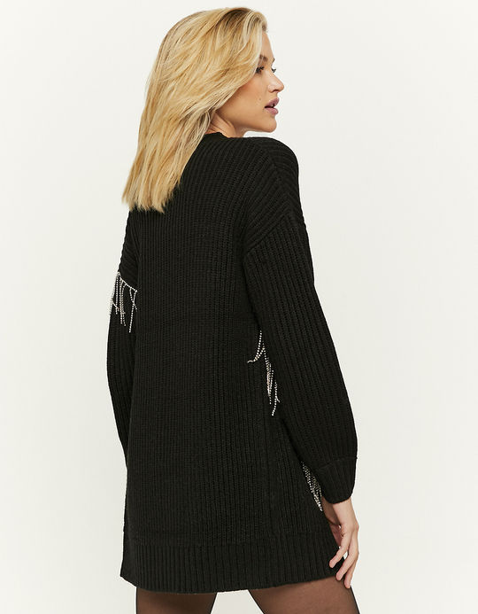 TALLY WEiJL, Schwarzer Long Cardigan for Women