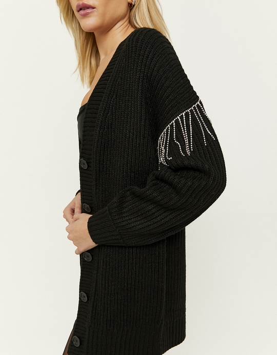 TALLY WEiJL, Cardigan Long Noir for Women