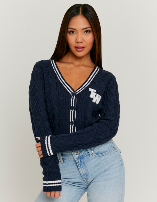 TALLY WEiJL, Blue Knitted Cardigan for Women