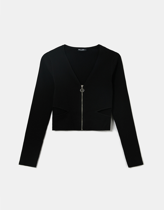 TALLY WEiJL, Top noir en maille for Women