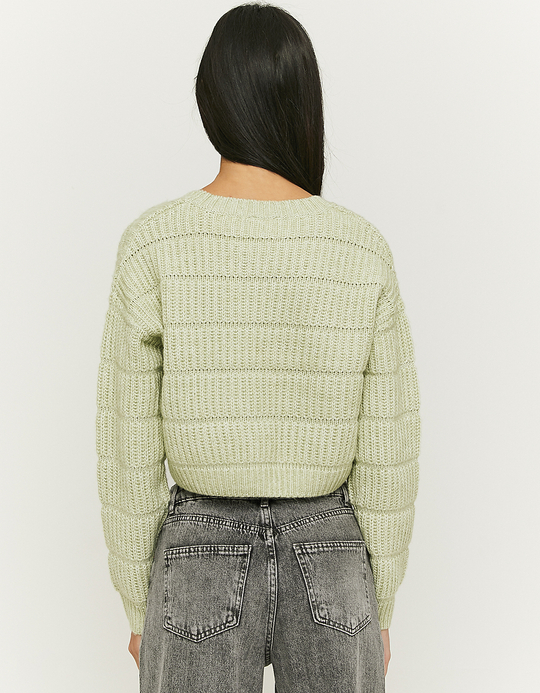 TALLY WEiJL, Knit Cropped Cardigan for Women