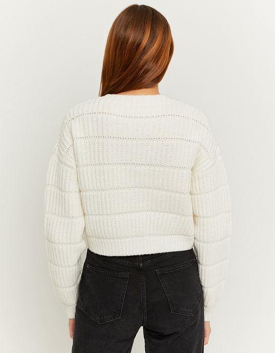 TALLY WEiJL, Knit Cropped Cardigan for Women