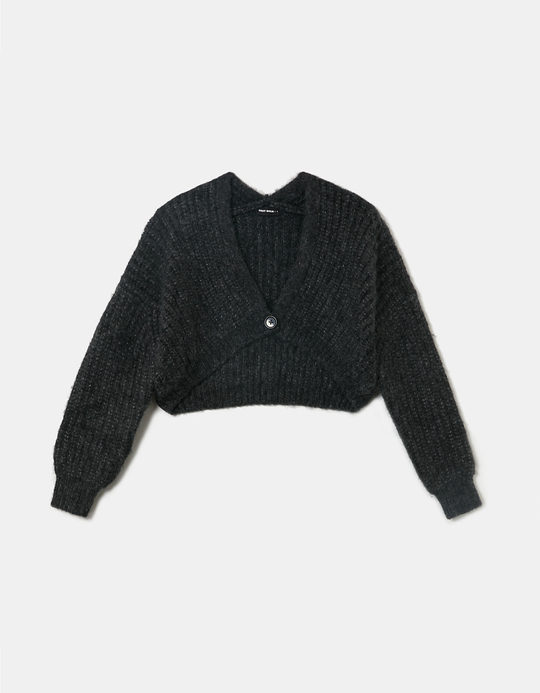 TALLY WEiJL, Cropped Cardigan mit V-Ausschnitt for Women