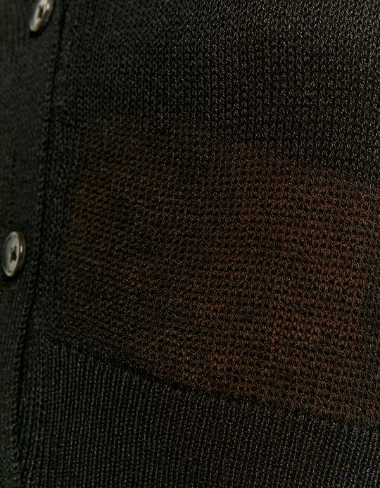 TALLY WEiJL, Cardigan Corto Con Bottoni Nero for Women