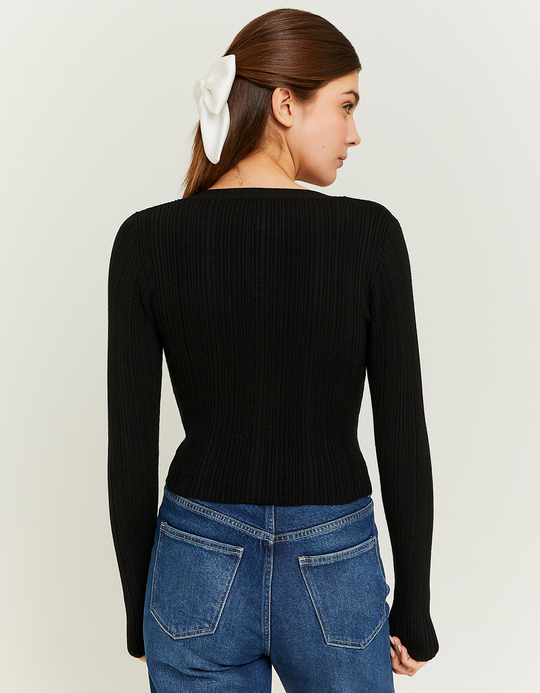 TALLY WEiJL, Cardigan Corto Nero for Women