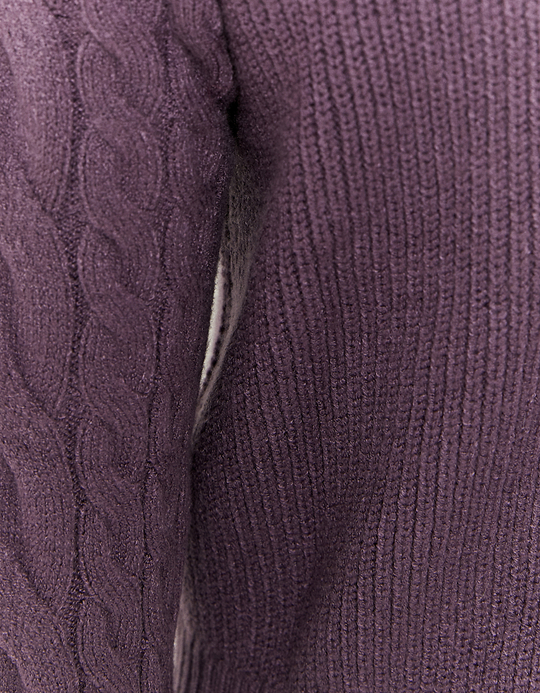 TALLY WEiJL, Violetter Cardigan mit Knöpfen for Women