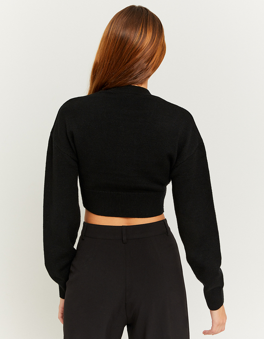 TALLY WEiJL, Cardigan Corto Nero for Women