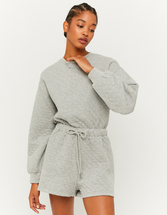TALLY WEiJL, Tuta Corta Sportiva Grigia for Women