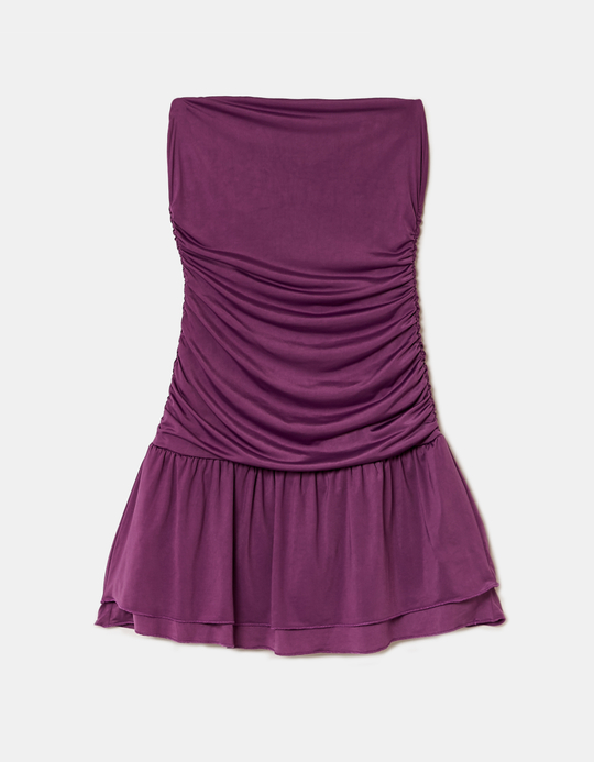 TALLY WEiJL, Combishort Court Violet à Volants for Women