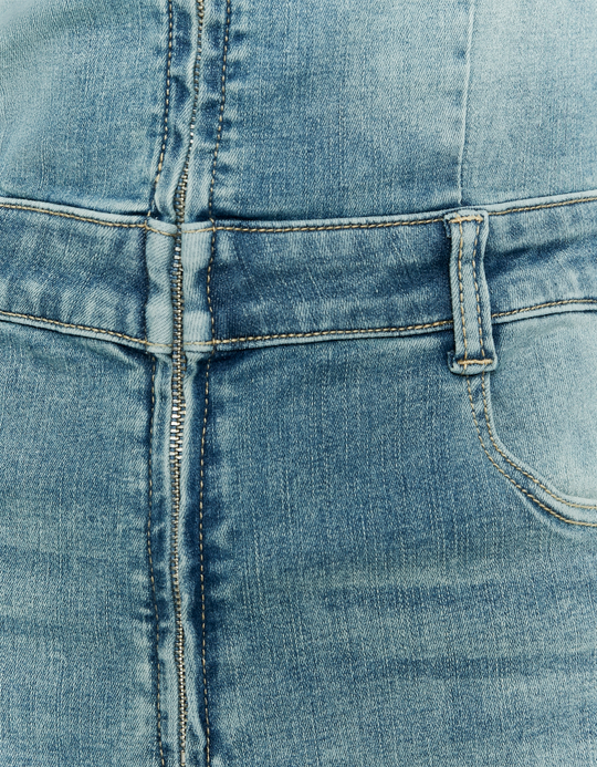 TALLY WEiJL, Blue Denim Jumpsuit for Women