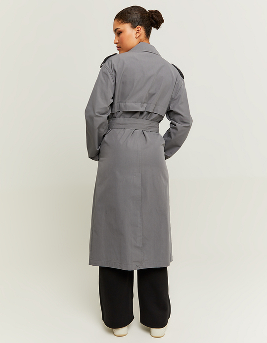 TALLY WEiJL, Trench-coat long gris for Women
