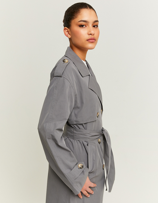 TALLY WEiJL, Trench-coat long gris for Women