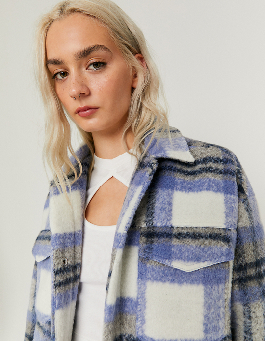 TALLY WEiJL, Karierte Lange Hemdjacke for Women