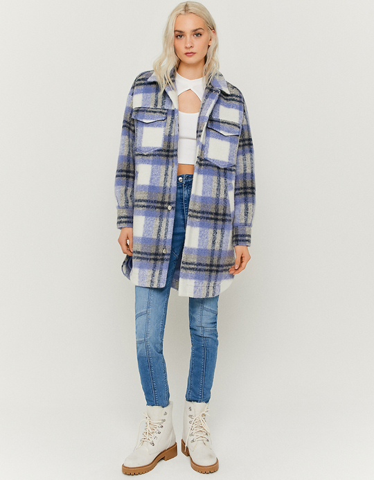 TALLY WEiJL, Karierte Lange Hemdjacke for Women