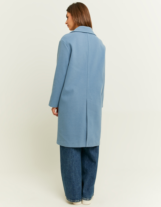 TALLY WEiJL, Blauer Mantel aus Faux-Wolle for Women