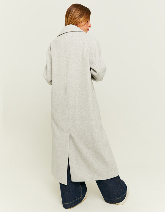 TALLY WEiJL, Manteau Gris Chiné Oversize for Women