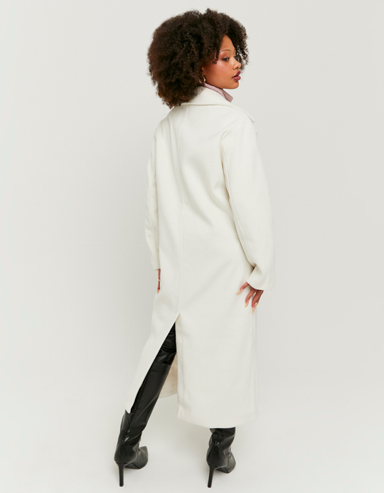 TALLY WEiJL, Weisser Oversize Mantel for Women