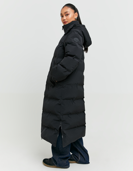 TALLY WEiJL, Schwarze, lange Pufferjacke for Women