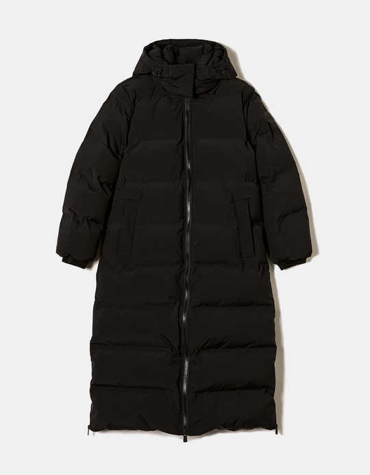 TALLY WEiJL, Schwarze, lange Pufferjacke for Women
