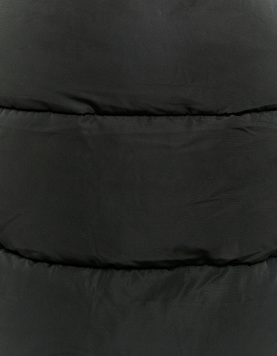 TALLY WEiJL, Schwarze lange Pufferjacke mit Kapuze for Women
